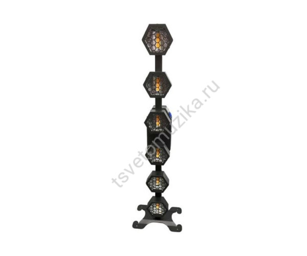 SF6H Стробоскоп, 54х0.3Вт+6х50Вт, IP20, Bi Ray