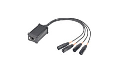 CXA031 DMX кабель, 4хXLR(3p)male - RJ-45