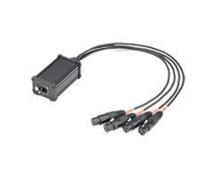 CXA032 DMX кабель, 4хXLR(3p)female - RJ-45