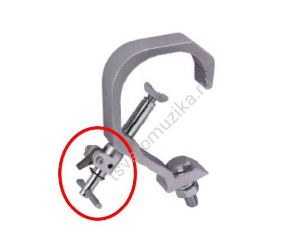 163P128-TZ-M10L-PRO Струбцина крепежная, 38-52мм, М10, LAudio