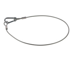 BXS05S1000-PVC Страховочный трос, 1000мм, 120кг, Laudio