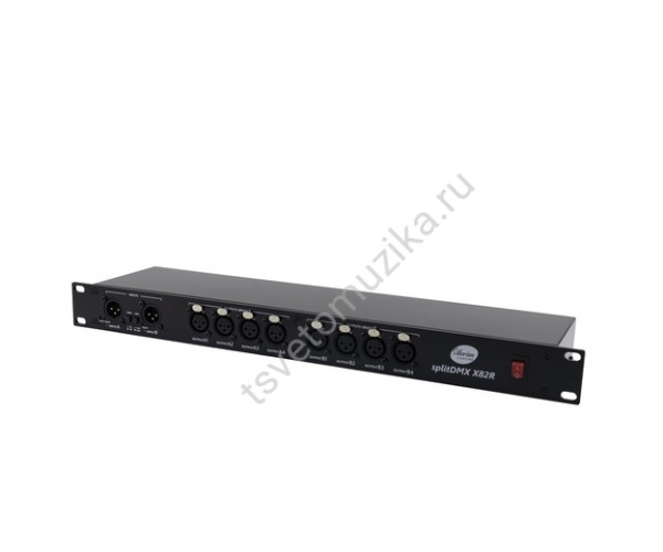 SL-SDX82R splitDMX X82R Сплиттер DMX, 8 каналов