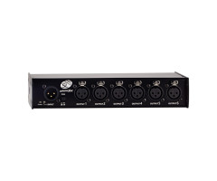splitDMX-X6C/3PIN [SL-SDX6C] Сплиттер DMX512 1вход-6выходов, ТМ Siberian Lighting