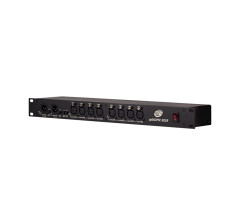 splitDMX-X82R/3PIN [SL229T1] Сплиттер DMX512/RDM 2входа-8выходов, ТМ Siberian Lighting