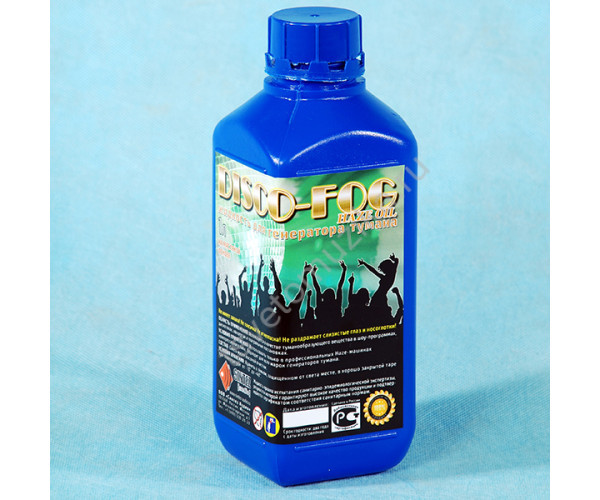 DF-Haze-Oil-1 Disco Fog Haze Oil Жидкость для генераторов тумана, масляная основа, 1л