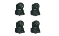LM70L Комплект из 4 штук моторизированных светодиодных мини-прожекторов с лазером, 6х8Вт