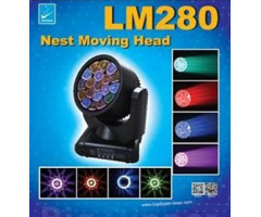 LM280 NEST MOVING BEAM Световая голова, 19х15Вт, RGBW