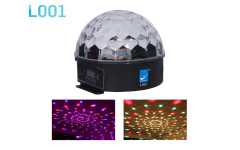 L001 Светодиодный дискошар DMX, 6x3Вт