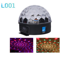 L001 Светодиодный дискошар DMX, 6x3Вт