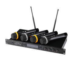 LS-804-M Вокальная радиосистема, 4 ручных передатчика