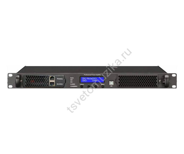 XAD-1.0K4D Усилитель мощности, 1000Вт х 4, DSP и DANTE