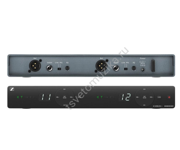 508278 EM-XSW 1 DUAL-B Приемник радиосистемы двухканальный, 614-638 МГц