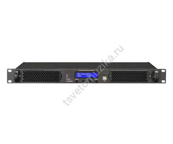 XAD-1.0K4DSP Усилитель мощности, 1000Вт х 4, DSP