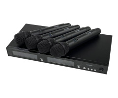 RWS-4HD Беспроводная микрофонная система, 4 ручных передатчика