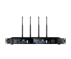 OWS-U2200D-B Двухканальная радиосистема, 2 головных микрофона