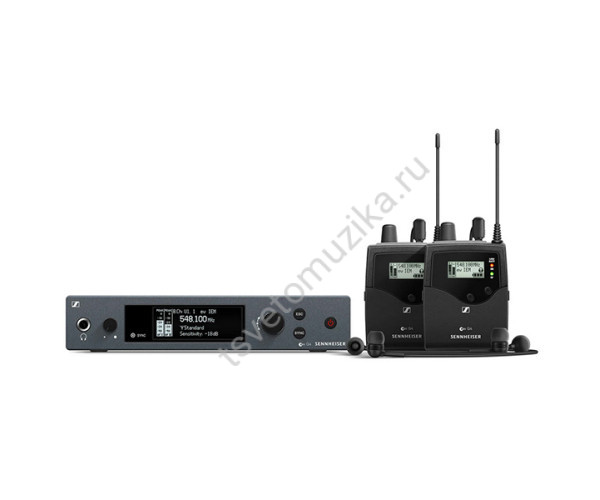 509615 507838 EW IEM G4-TWIN-G Беспроводная система мониторинга, 2 приемника, 566-608 Мгц
