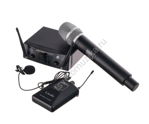 PRO2-MP Двухканальная радиосистема с ручным передатчиком и петличкой