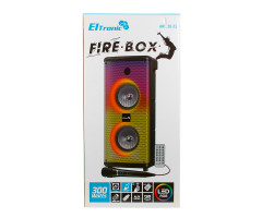 Колонка 06" 20-23 FIRE BOX 300 динамик 2шт/6.5"  с TWS