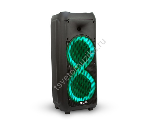 Колонка 08" (20-58 DANCE BOX 500) динамик 2шт/8" черная ElTRONIC с TWS