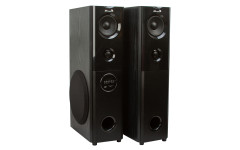Колонка 08" 20-82 HOME SOUND динамик 6шт/2х8"; 2х4"; 2х1.5" комплект 2 колонки  черная