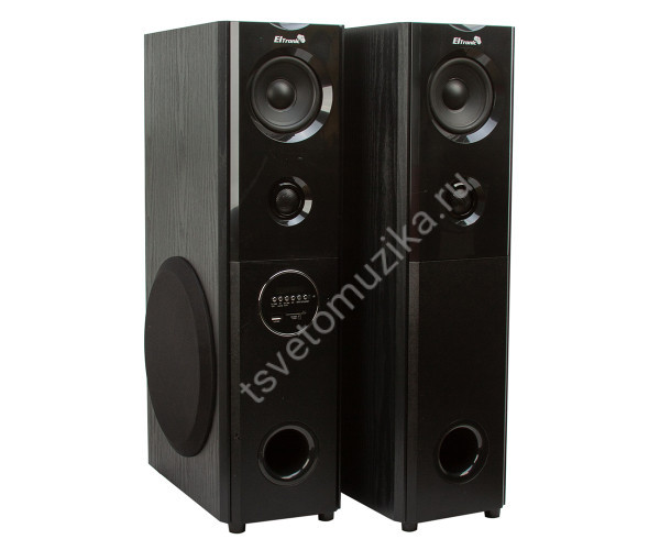 Колонка 08" (20-82 HOME SOUND) динамик 6шт/2х8"; 2х4"; 2х1.5" комплект 2 колонки  (черная)