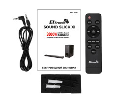 Акустическая система ELTRONIC Саундбар (20-16) SOUND SLICK 11 черный