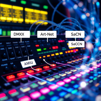 Интеграция DMX 512 с Art-Net, sACN, MIDI и другими стандартами